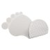 Croydex Big Foot Rubber Bath Mat - White (AG220022H) - thumbnail image 2