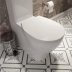 Croydex Bolsena Flexi-Fix Toilet Seat (WL602822H) - thumbnail image 2