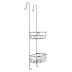 Croydex Brockham Two Tier Hook Over Basket - Chrome (QM802841) - thumbnail image 2