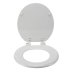 Croydex Buttermere Sit Tight Toilet Seat - White (WL601922H) - thumbnail image 2
