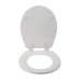 Croydex Collerson Sit Tight Toilet Seat - White (WL600522H) - thumbnail image 2