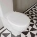 Croydex Constance Flexi-Fix Toilet Seat - White (WL601722H) - thumbnail image 2