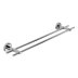 Croydex Flexi-Fix Britannia Double Towel Rail - Chrome (QM582941) - thumbnail image 2