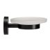 Croydex Flexi-Fix Epsom Black Soap Dish and Holder (QM481921) - thumbnail image 2