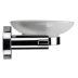 Croydex Flexi-Fix Metra Soap Dish and Holder - Chrome (QM541941) - thumbnail image 2