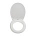 Croydex Francie and Josie Flexi-Fix Toilet Seat - Steven Brown (WL604122) - thumbnail image 2