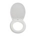 Croydex Francie and Josie Flexi-Fix Toilet Seat - Steven Brown (WL604122) - thumbnail image 2