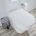 Croydex Malo Flexi-Fix Toilet Seat - White (WL611022H) - thumbnail image 2