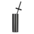 Croydex Matt Black Toilet Brush And Holder (AJ700021) - thumbnail image 2