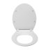 Croydex Michigan Flexi-Fix Toilet Seat - White (WL601622H) - thumbnail image 2