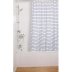 Croydex Navy Pinstripe Textile Shower Curtain (AF290334H) - thumbnail image 2