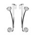 Croydex Over Door Jewel Hook - Pack Of Two (QM260741) - thumbnail image 2