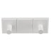 Croydex Portland Robe Hook - White Wood (WA992822) - thumbnail image 2