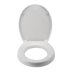 Croydex Raised Toilet Seat - White (WL400522H) - thumbnail image 2