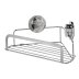 Croydex Stick 'N' Lock Corner Basket - Chrome (QM295941) - thumbnail image 2