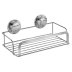 Croydex Stick 'N' Lock Cosmetic Basket - Chrome (QM290641) - thumbnail image 2