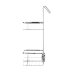 Croydex Stick 'N' Lock Double Hook Over Caddy - Chrome (QM264441) - thumbnail image 2