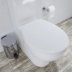 Croydex Vendee Soft Close Toilet Seat - White (WL401722H) - thumbnail image 2