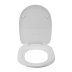 Croydex Vida Sit Tight Toilet Seat - White (WL600222H) - thumbnail image 2