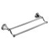 Croydex Westminster Double Towel Rail - Chrome (QM202841) - thumbnail image 2