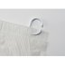 Croydex White Plain PVC Shower Curtain (AE100022) - thumbnail image 2
