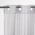 Croydex White Regency Stripe Hook 'N' Hang Shower Curtain (AF289122) - thumbnail image 2