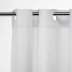 Croydex White Textile Hook 'N' Hang Shower Curtain (AF289022) - thumbnail image 2