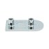 Daryl hinge back plate silver (206846) - thumbnail image 2