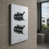 Deva Kaha Thermostatic Concealed Shower Valve - Chrome (KAHA 1DA) - thumbnail image 2