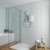 Gainsborough Slim Duo Electric Shower 10.5kW - White (GSD105) - thumbnail image 2