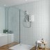 Gainsborough Slim Duo Electric Shower 9.5kW - White (GSD95) - thumbnail image 2