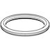 Geberit flush pipe lip seal - 45mm internal diameter (362.771.00.1) - thumbnail image 2