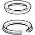 Geberit AP123/124/130 cistern outlet tilting seal (240.139.00.1) - thumbnail image 2