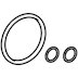 Geberit braided hose seal pack (240.922.00.1) - thumbnail image 2
