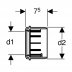 Geberit HDPE adaptor socket (367.928.16.1) - thumbnail image 2
