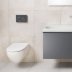 Geberit Sigma21 Dual Flush Plate - Lava / Chrome (115.884.JK.1) - thumbnail image 2