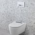 Geberit Sigma50 Dual Flush Plate - Chrome / White (115.788.11.2) - thumbnail image 2