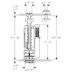 Geberit Type 290 dual flush valve (282.350.21.2) - thumbnail image 2