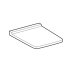 Geberit Xeno2 Square Toilet seat - White (500.537.01.1) - thumbnail image 2