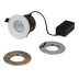Globo 8W IP65 Rated Dimmable Downlight With Interchangeable Bezels - 3 Colour Option (DL2202) - thumbnail image 2