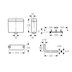 Grohe Adagio 6L Cistern Side inlet - 37762 SH0 (37762SH0) - thumbnail image 2