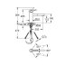 Grohe Concetto Single Lever Sink Mixer - Chrome (31129001) - thumbnail image 2