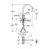 Grohe Costa L Sink Mixer 1/2" - Chrome (31930001) - thumbnail image 2