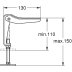 Grohe Essence Bath Tub Feet - Chrome (49115000) - thumbnail image 2