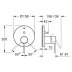 Grohe Essence Single Lever Shower Mixer With 2 Way Diverter Trim - Chrome (24058001) - thumbnail image 2