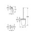 Grohe Essentials 3-in-1 WC Set - Supersteel (40407DC1) - thumbnail image 2
