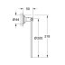 Grohe Essentials Authentic Towel Ring - Brushed Nickel (40655EN1) - thumbnail image 2