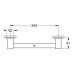 Grohe Essentials Cube Gip Bar - Brushed Hard Graphite (40514AL1) - thumbnail image 2