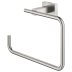 Grohe Essentials Cube Towel Ring - Supersteel (40510DC1) - thumbnail image 2