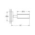 Grohe Essentials Glass/Soap Dish Holder - Brushed Hard Graphite (40369AL1) - thumbnail image 2